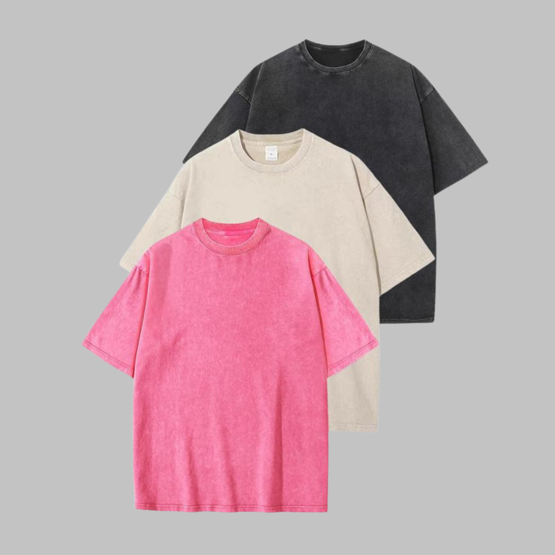 AFINA™ | Legeres Oversized Unisex-Shirt mit Rundhalsausschnitt für Damen