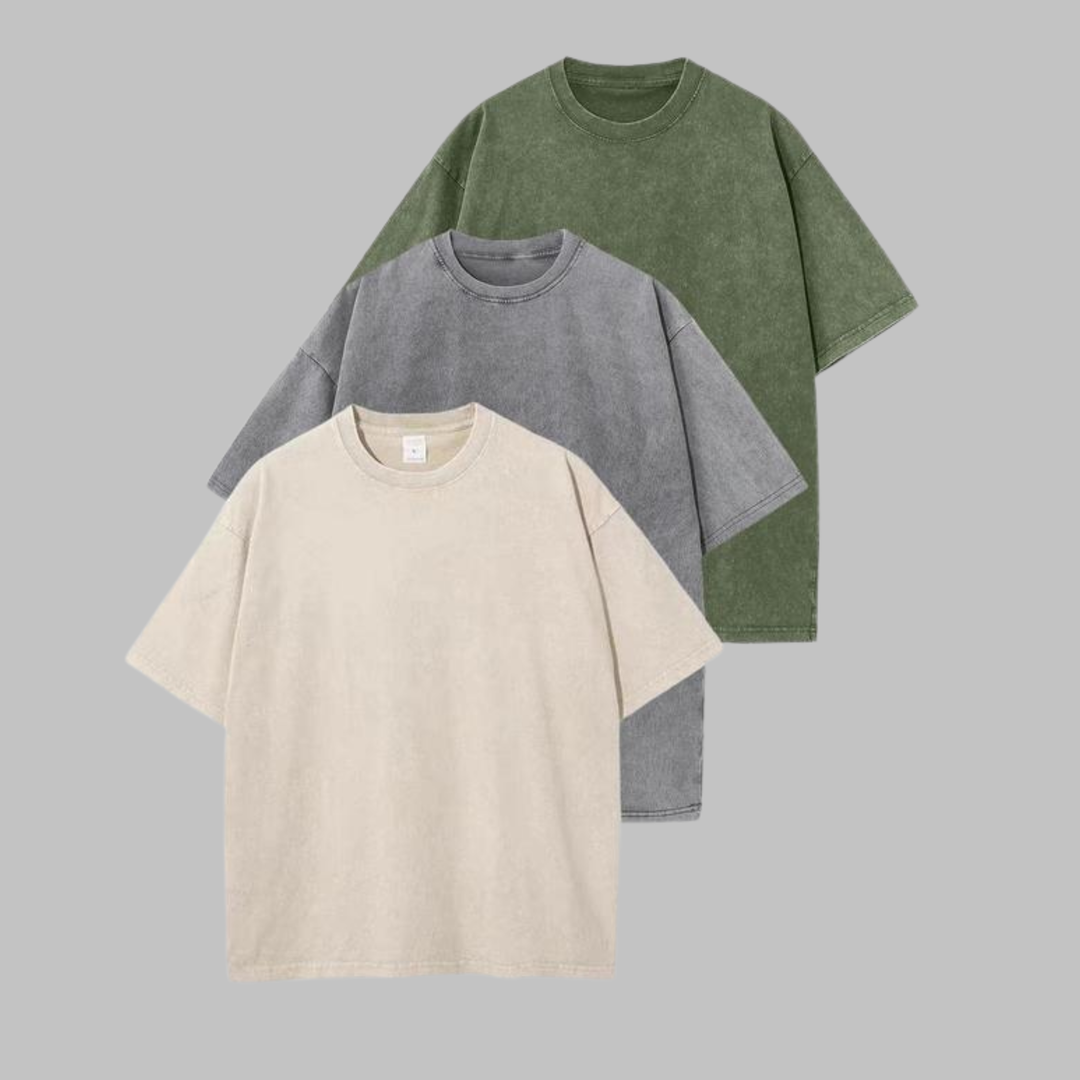 AFINA™ | Legeres Oversized Unisex-Shirt mit Rundhalsausschnitt für Damen