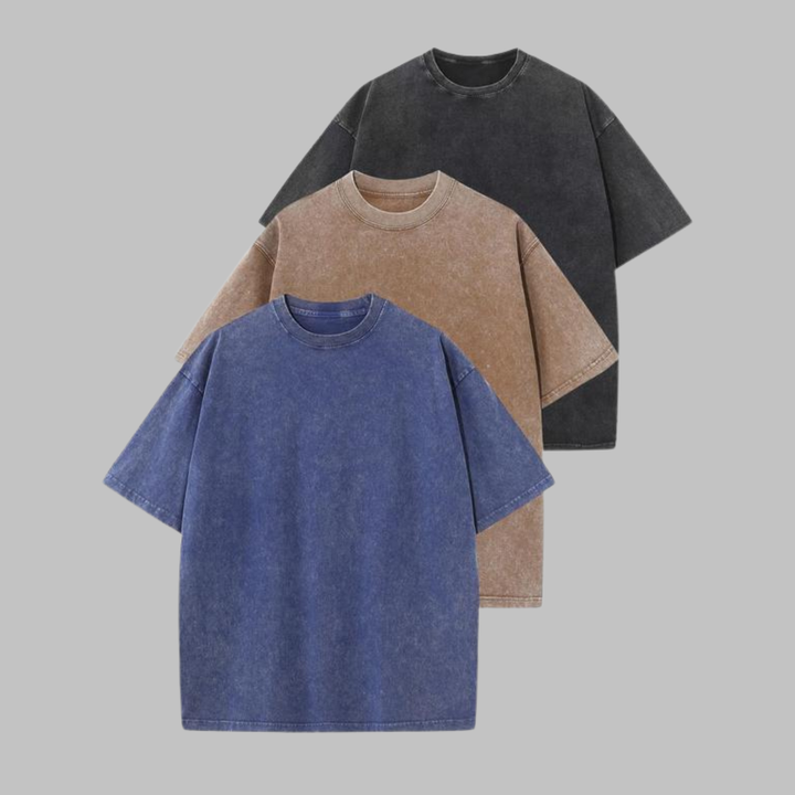 AFINA™ | Legeres Oversized Unisex-Shirt mit Rundhalsausschnitt für Damen