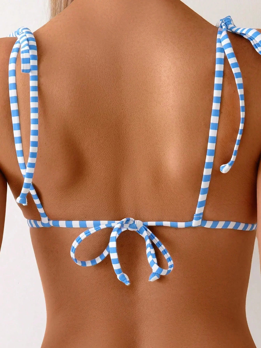 Claire | Triangel-Bikini mit Zitronenmuster