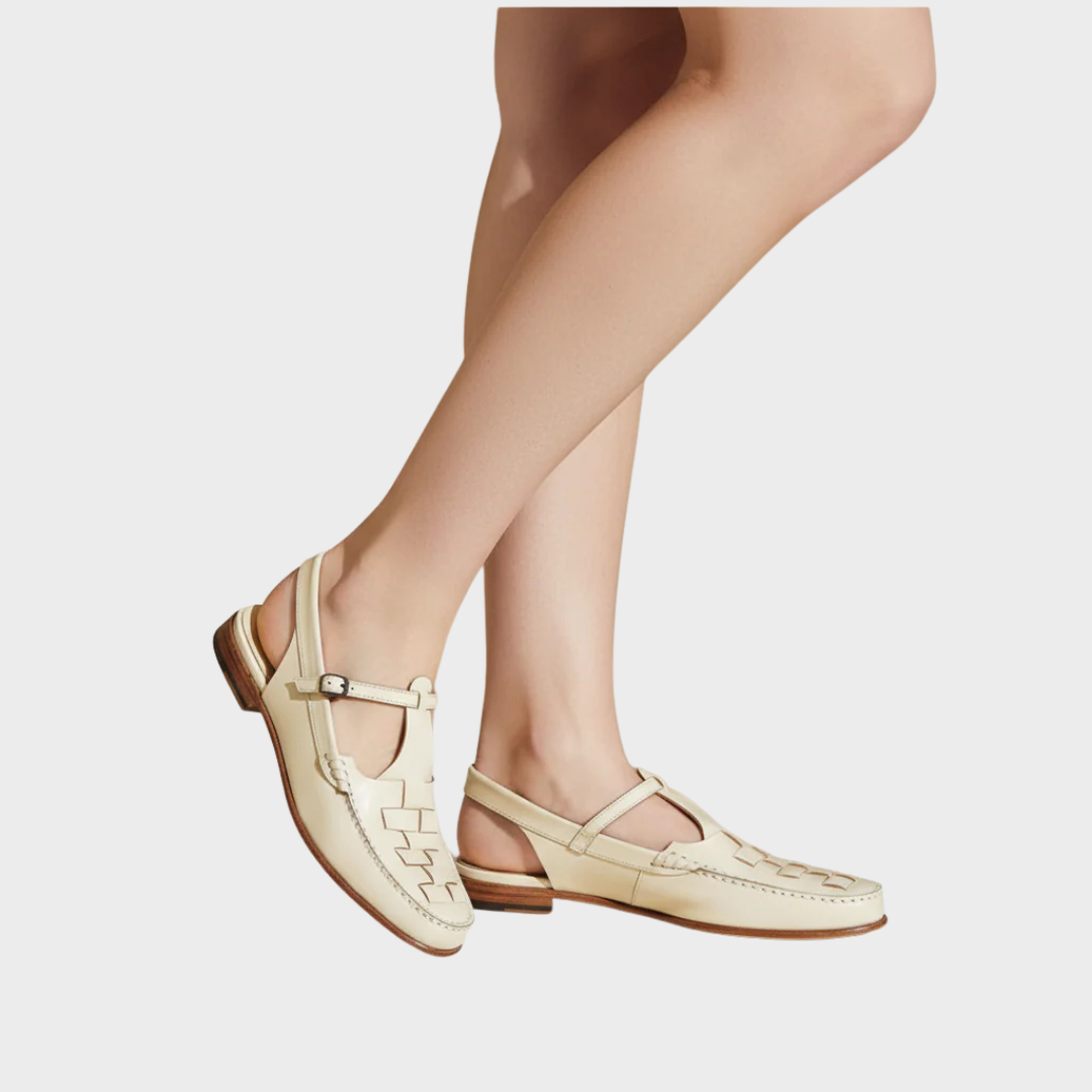 Carol - Gewebte Charm-Sandalen