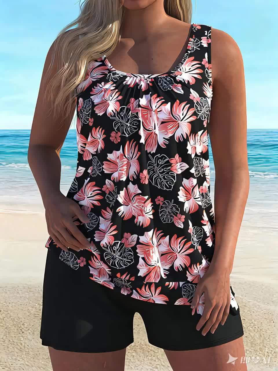 Sam – Tankini-Set mit Blumenmuster