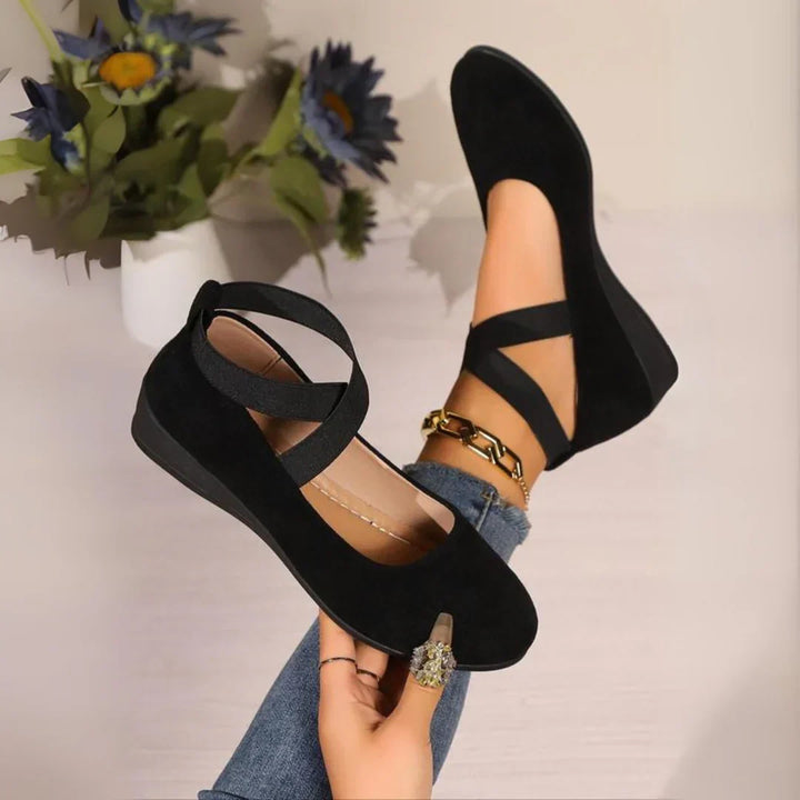 Sue - Slipper mit Keilabsatz