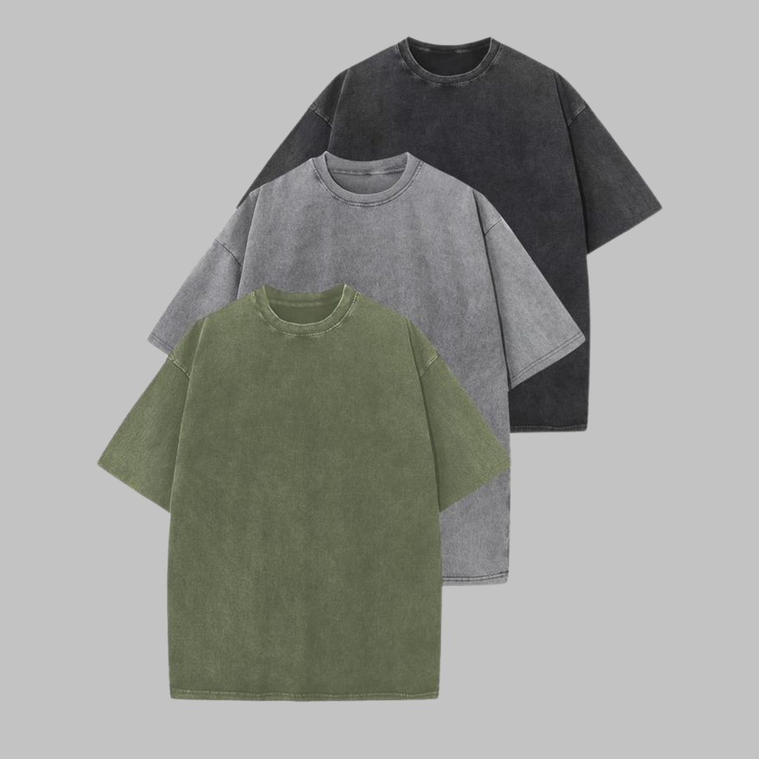 AFINA™ | Legeres Oversized Unisex-Shirt mit Rundhalsausschnitt für Damen