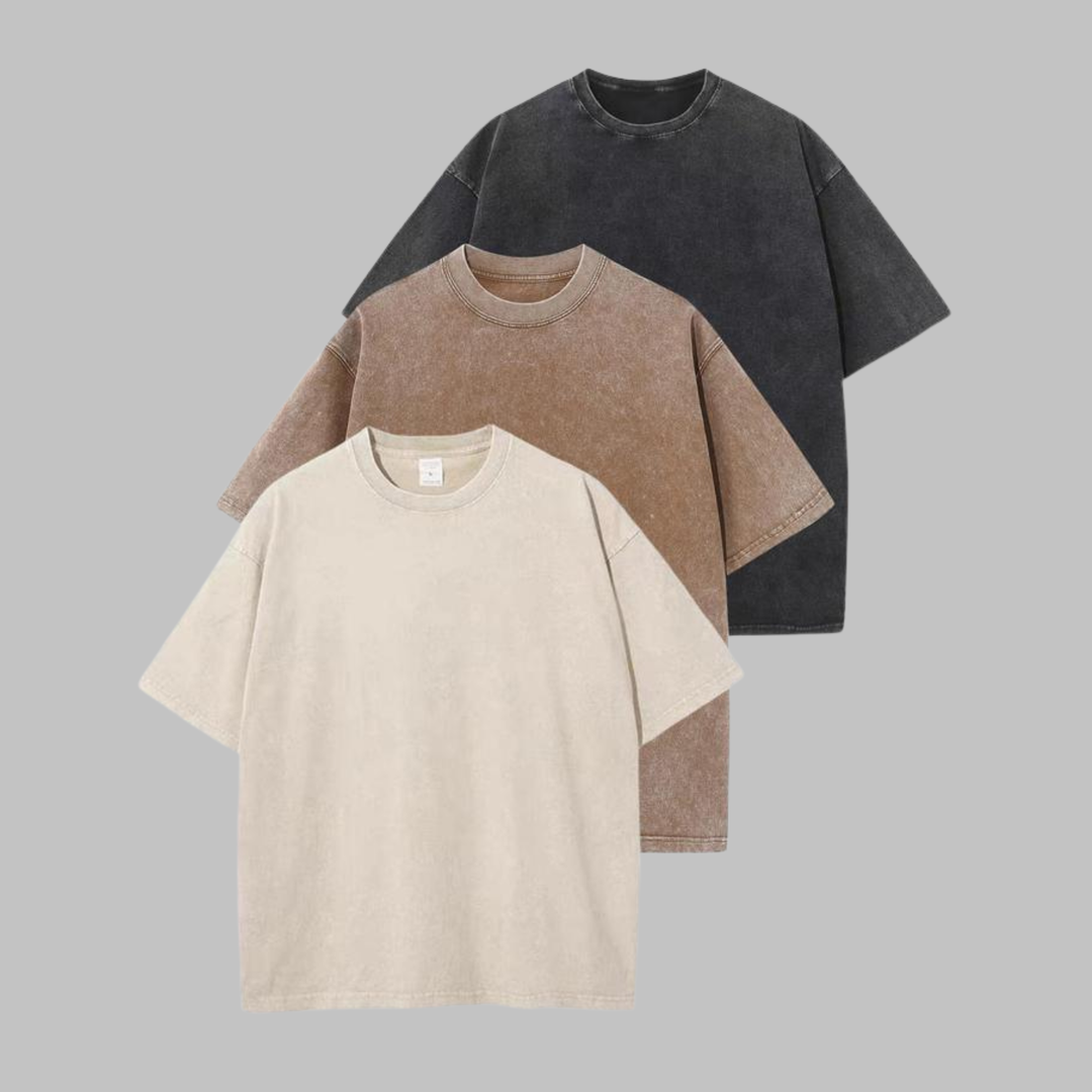 AFINA™ | Legeres Oversized Unisex-Shirt mit Rundhalsausschnitt für Damen