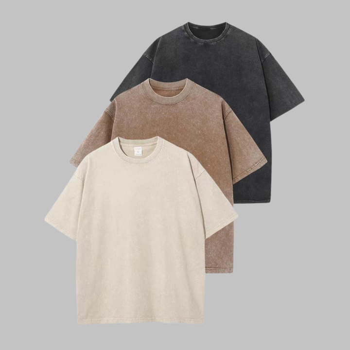 AFINA™ | Legeres Oversized Unisex-Shirt mit Rundhalsausschnitt für Damen