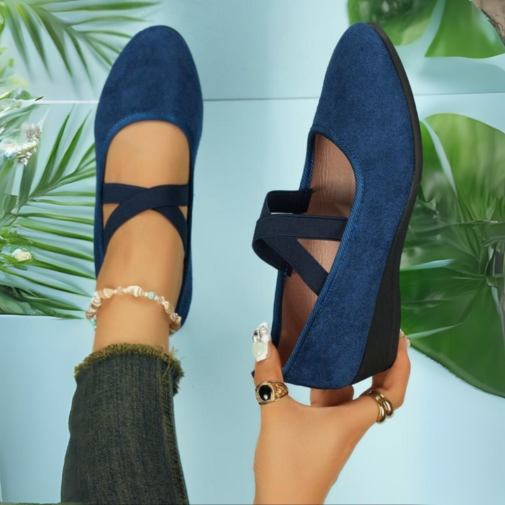 Sue - Slipper mit Keilabsatz