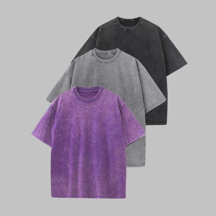 AFINA™ | Legeres Oversized Unisex-Shirt mit Rundhalsausschnitt für Damen