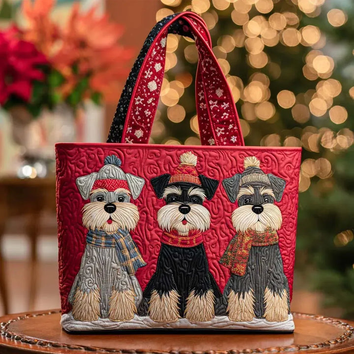 Handgemachte Tasche | Trio von Schnauzern