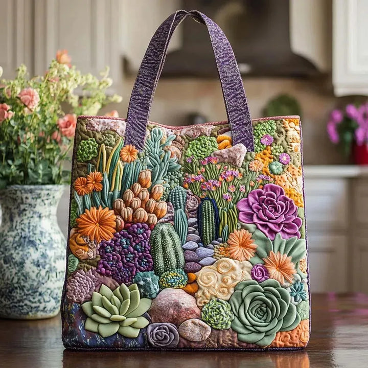 Handgemachte Tasche | Sukkulentengarten