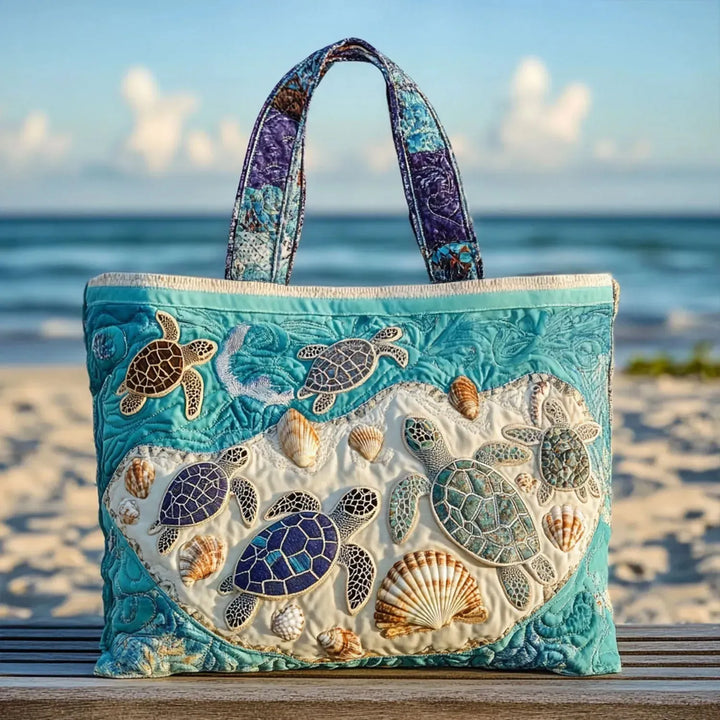 Handgemachte Tasche | Liebe zu Schildkröten