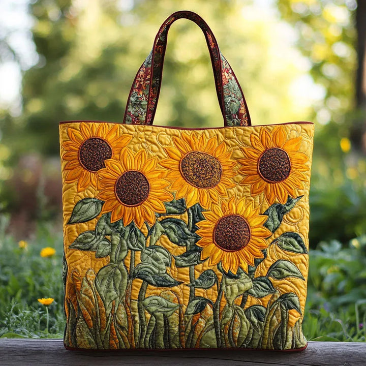Handgemachte Tasche | Sonnenblumen