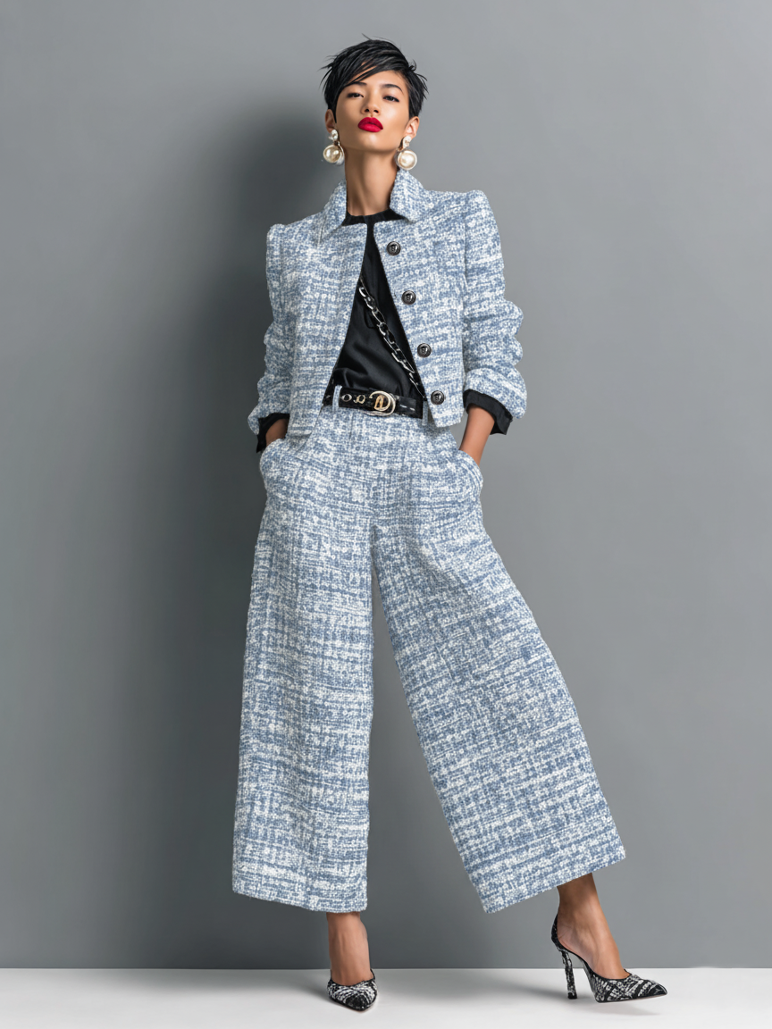 Akira™ Elegantes Zweiteiler-Set | Moderner maßgeschneiderter Co-Ord