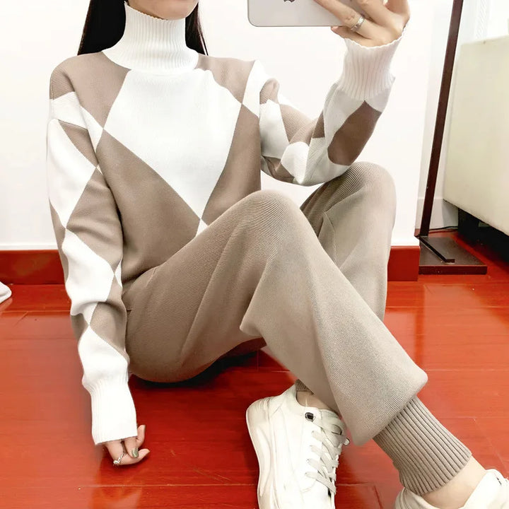 Claire | Elegantes 2-teiliges Lounge-Set für Damen