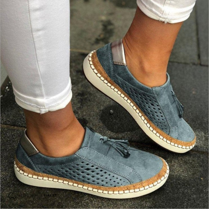 Aria – Orthopädische Slip-On-Schuhe mit Fußgewölbestütze