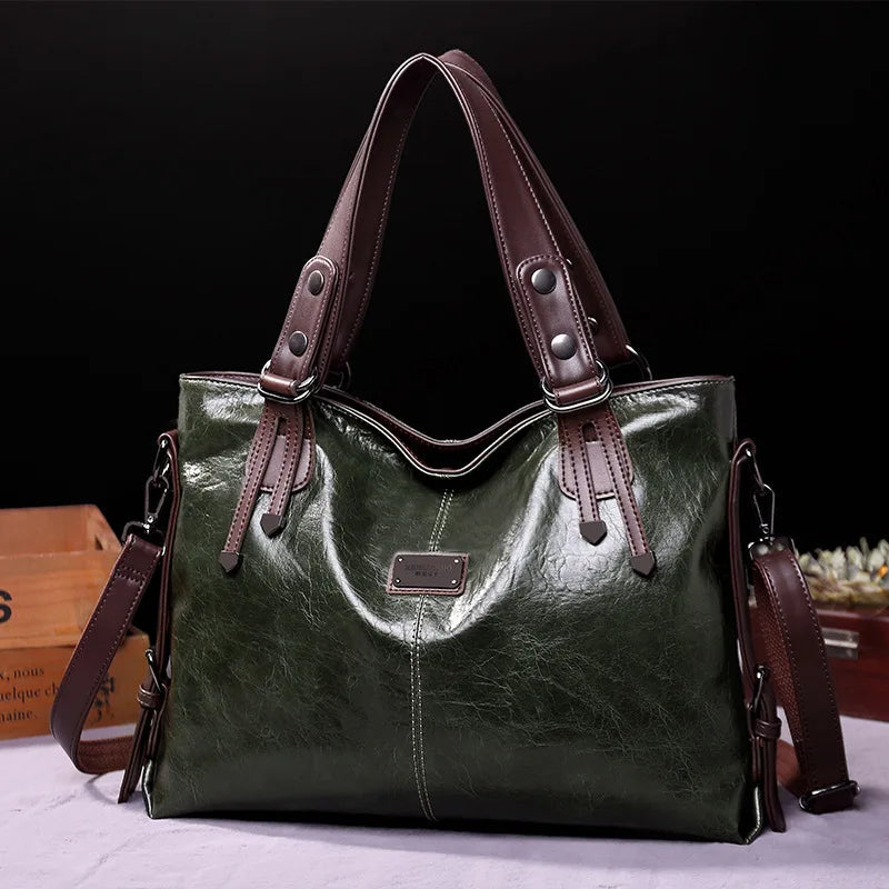 Aralyn | Elegante Damenhandtasche aus weichem Leder