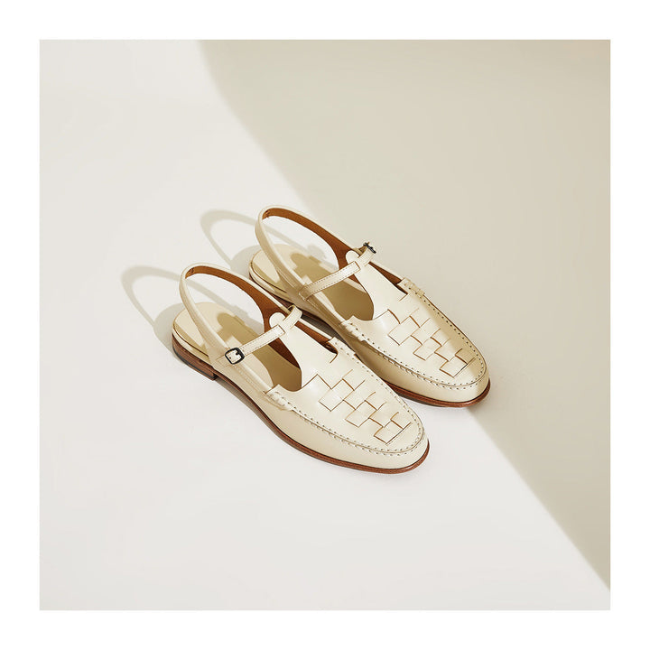Carol - Gewebte Charm-Sandalen
