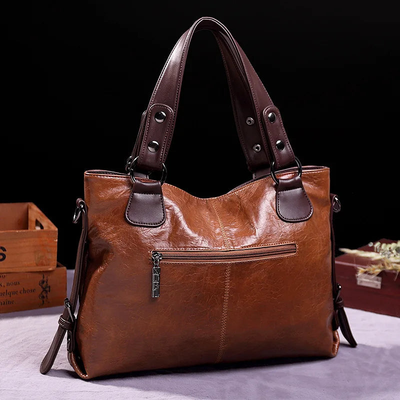 Aralyn | Elegante Damenhandtasche aus weichem Leder