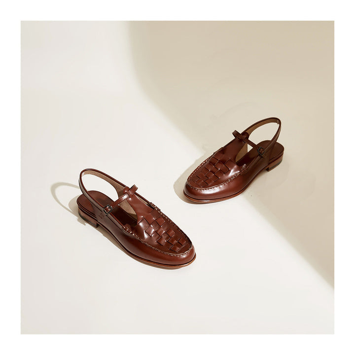 Carol - Gewebte Charm-Sandalen