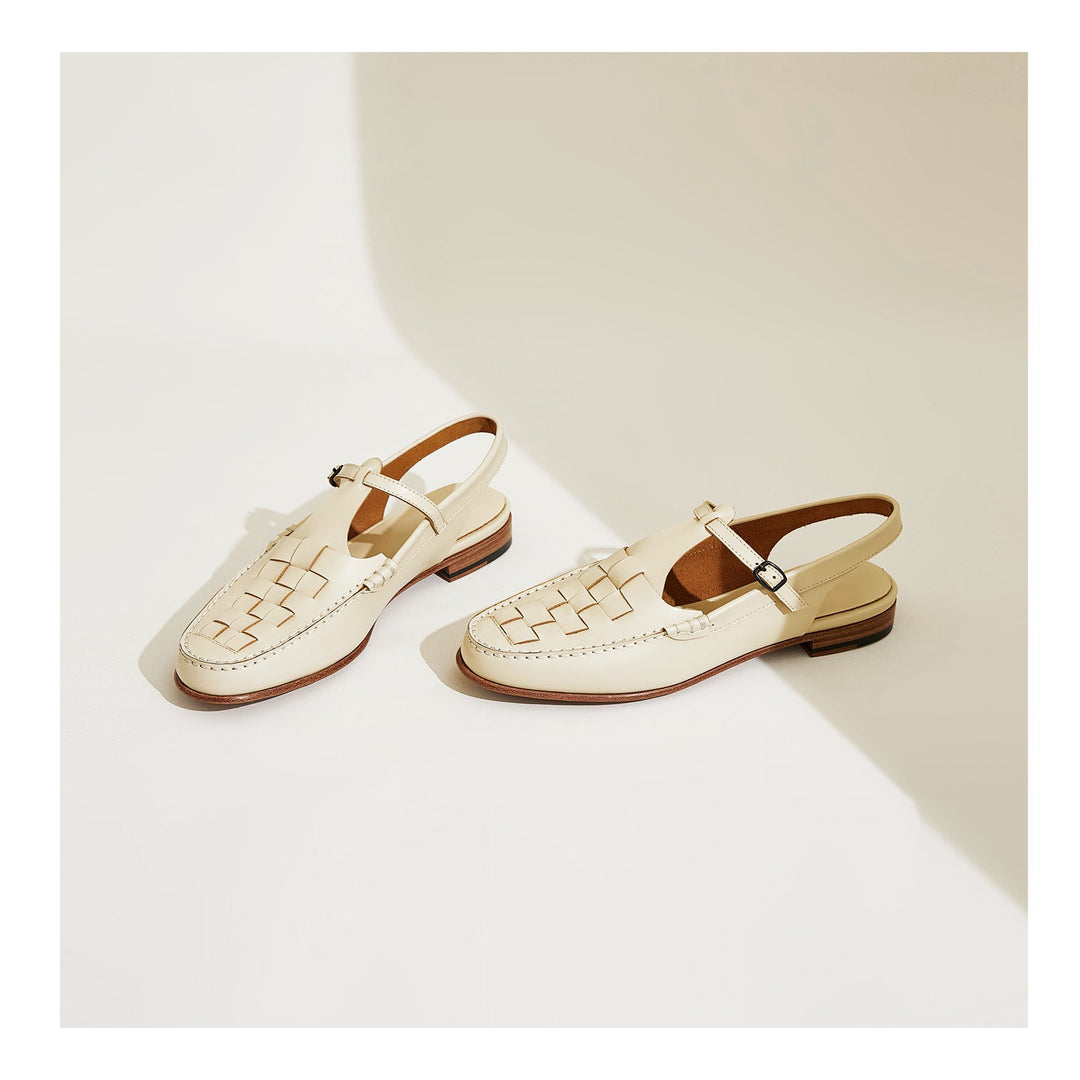 Carol - Gewebte Charm-Sandalen