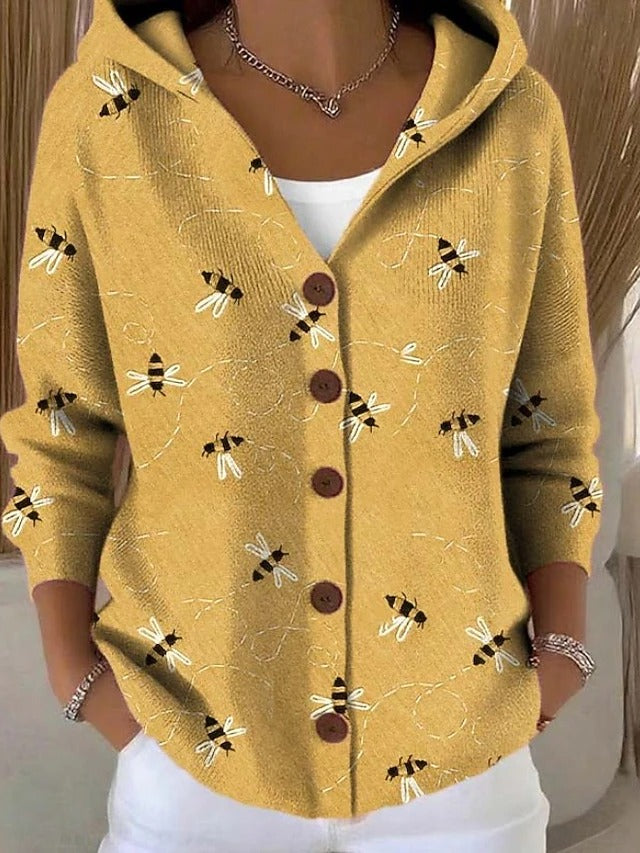 Cassidy | Kapuzenstrickjacke