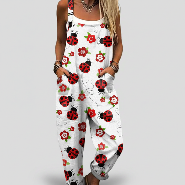 Penelope | Relaxed Cotton Overalls