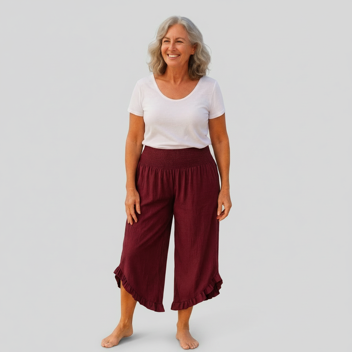 Willa | Baumwoll-Leinenhose