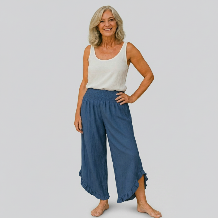 Willa | Baumwoll-Leinenhose
