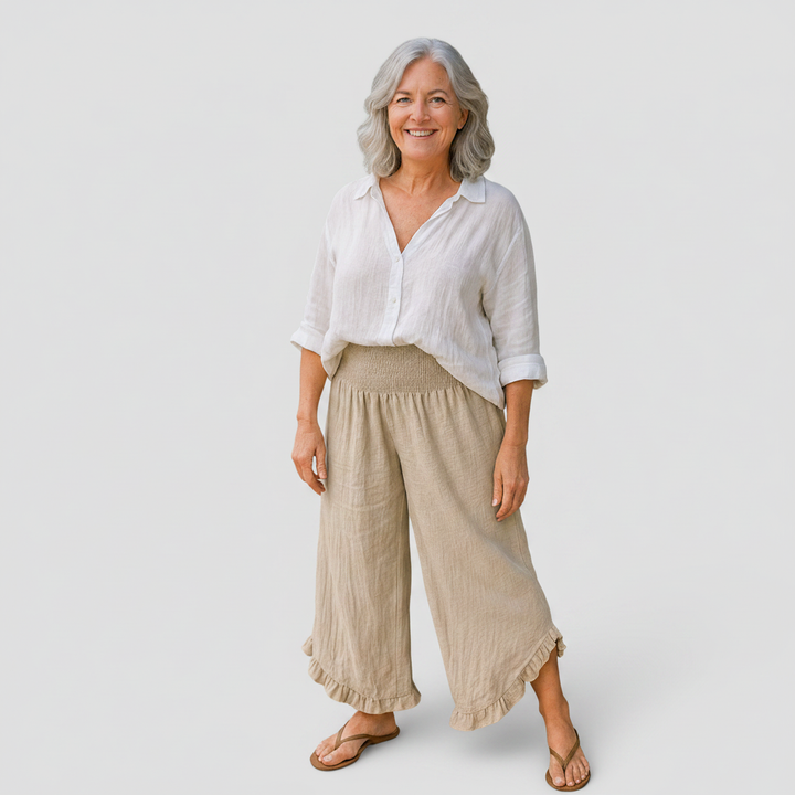 Willa | Baumwoll-Leinenhose