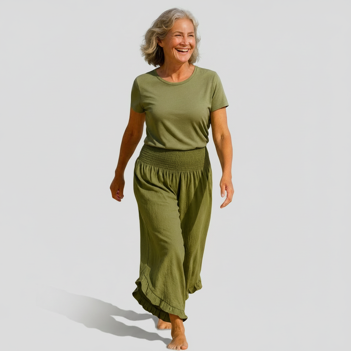 Willa | Baumwoll-Leinenhose