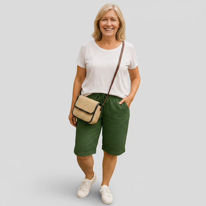 Brigitte | Baumwoll-Komfort-Shorts