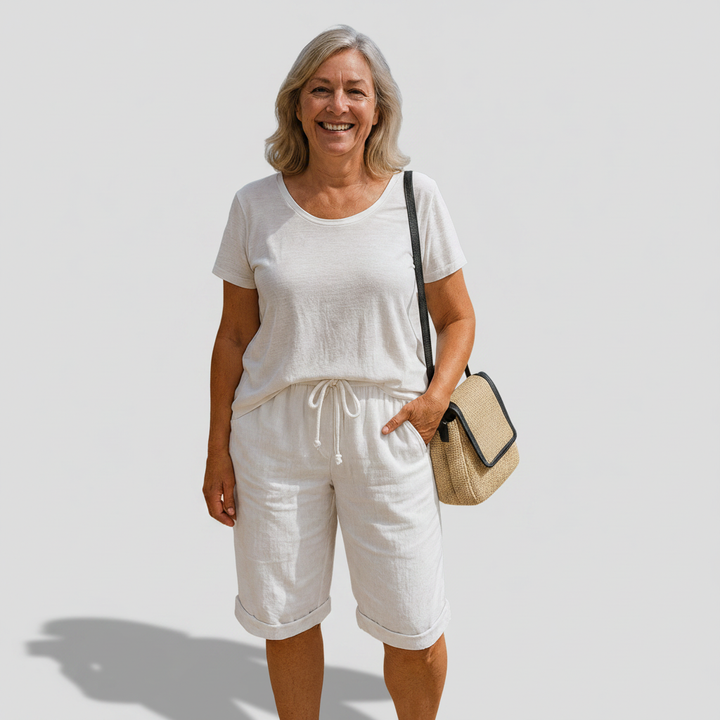 Brigitte | Baumwoll-Komfort-Shorts