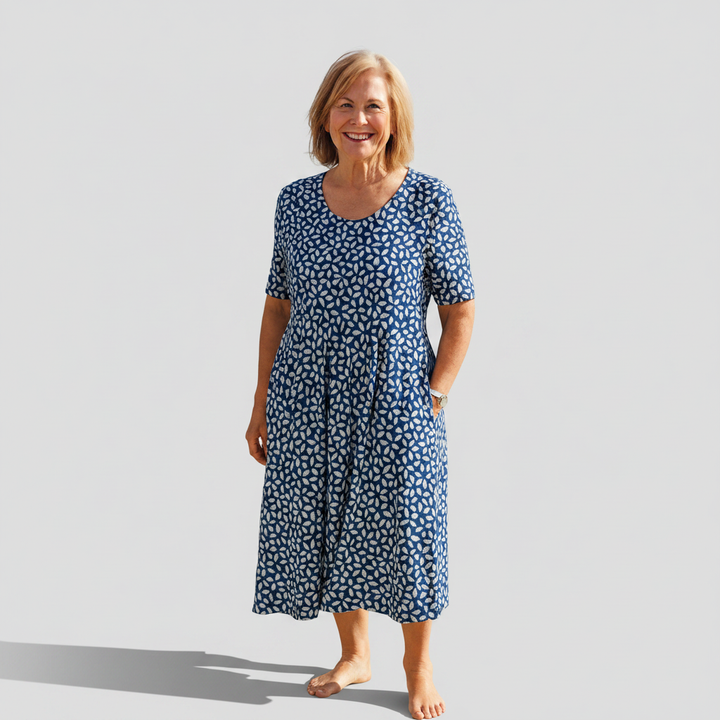 Adelaide | Fließendes Midikleid
