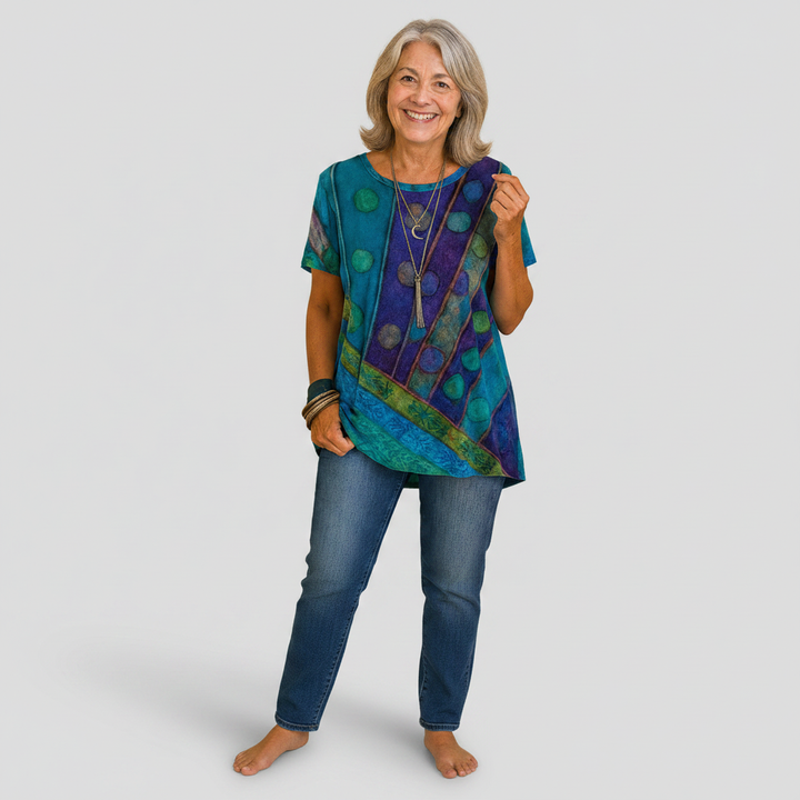 Geneviève | Boho-Drapiertop