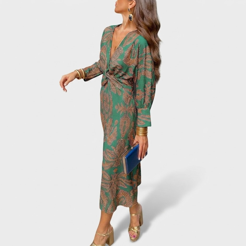 Beatrice | Gedrehtes Wickelkleid