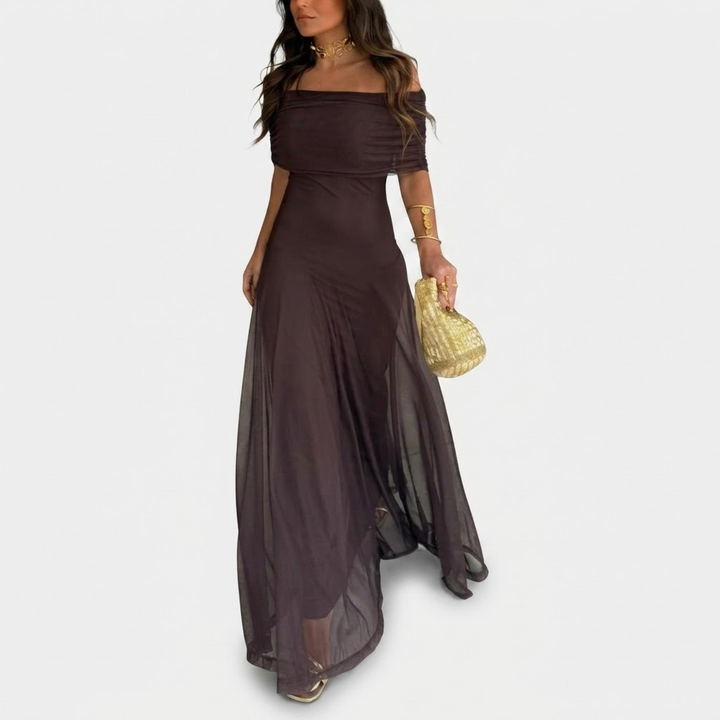 Vivienne | Mesh-Maxi-Eleganz