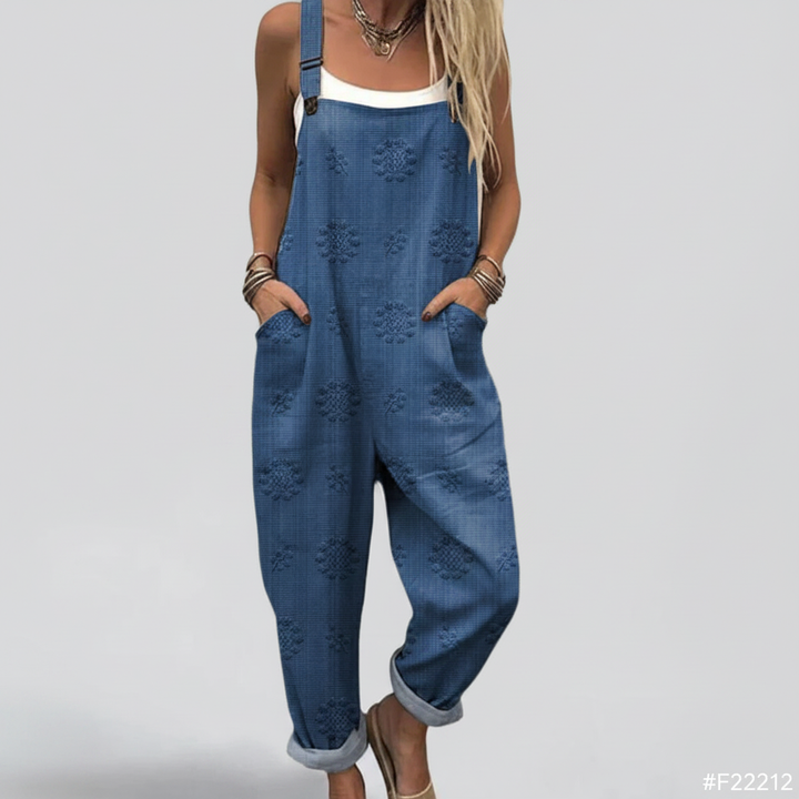 Noémie | Jumpsuit aus Vintage-Leinen