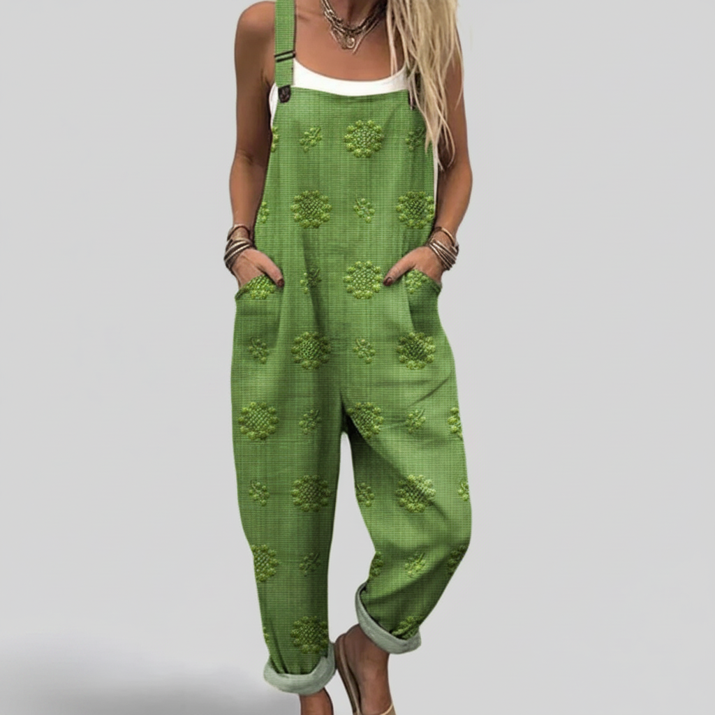 Noémie | Jumpsuit aus Vintage-Leinen