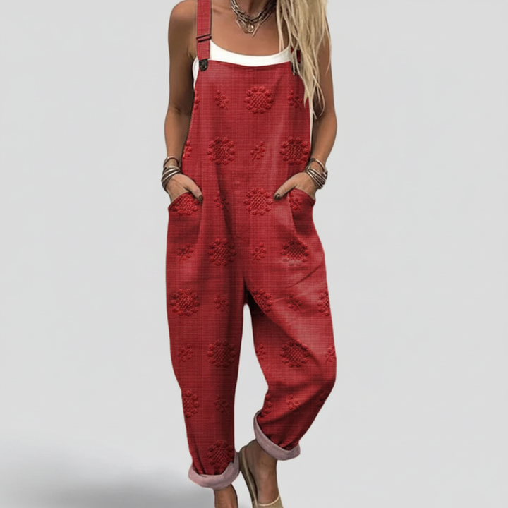 Noémie | Jumpsuit aus Vintage-Leinen