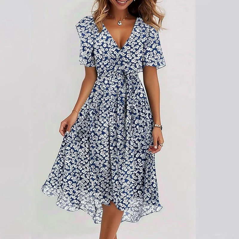 Eden - Elegant colourful dress