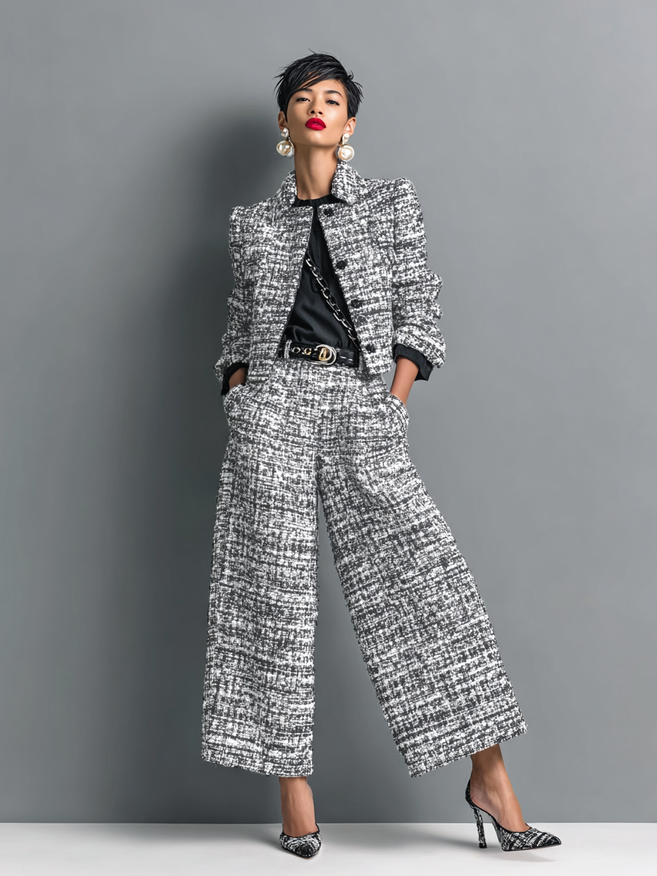 Akira™ Elegantes Zweiteiler-Set | Moderner maßgeschneiderter Co-Ord