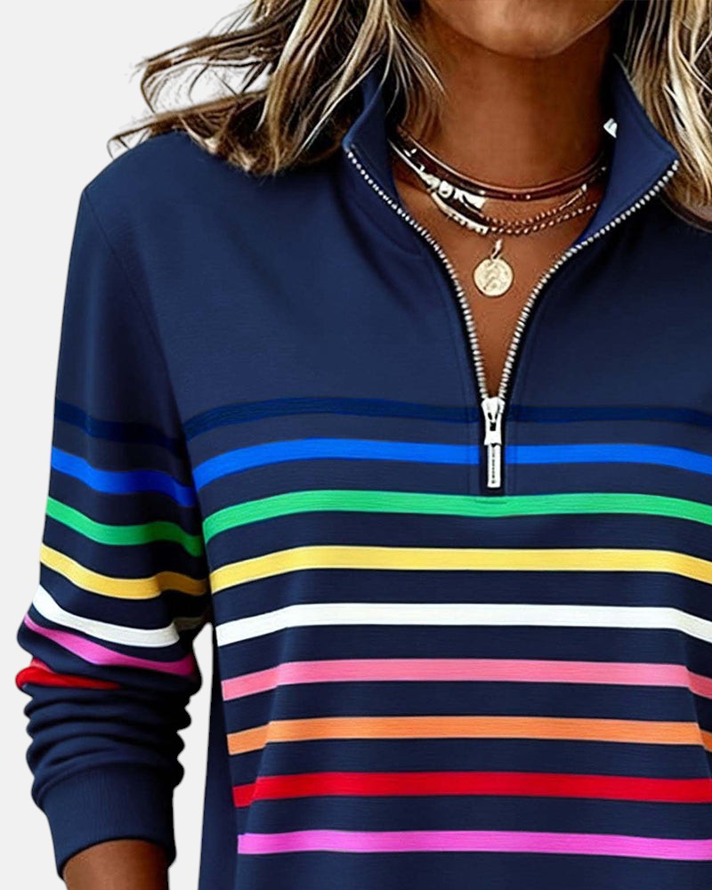 Wren | Classic Cotton Zip Sweatshirt for Everyday Comfort