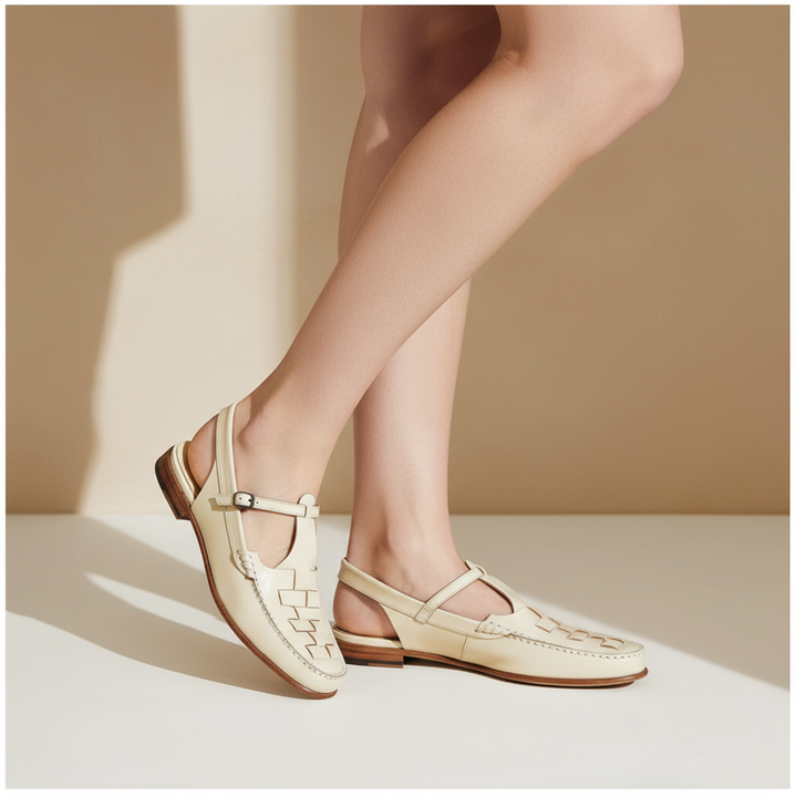 Carol - Gewebte Charm-Sandalen