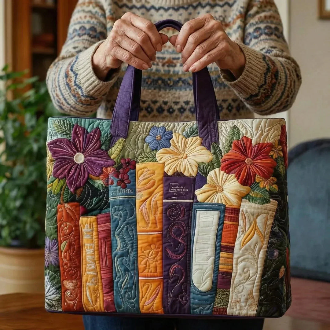 Handgemachte Tasche | Bücherliebhaber