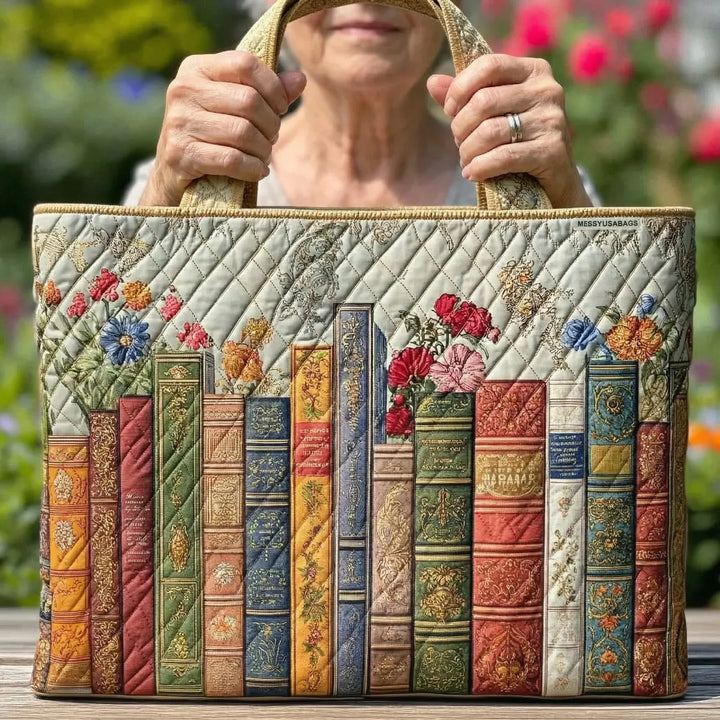 Handgemachte Tasche | Verzauberte Bibliothek