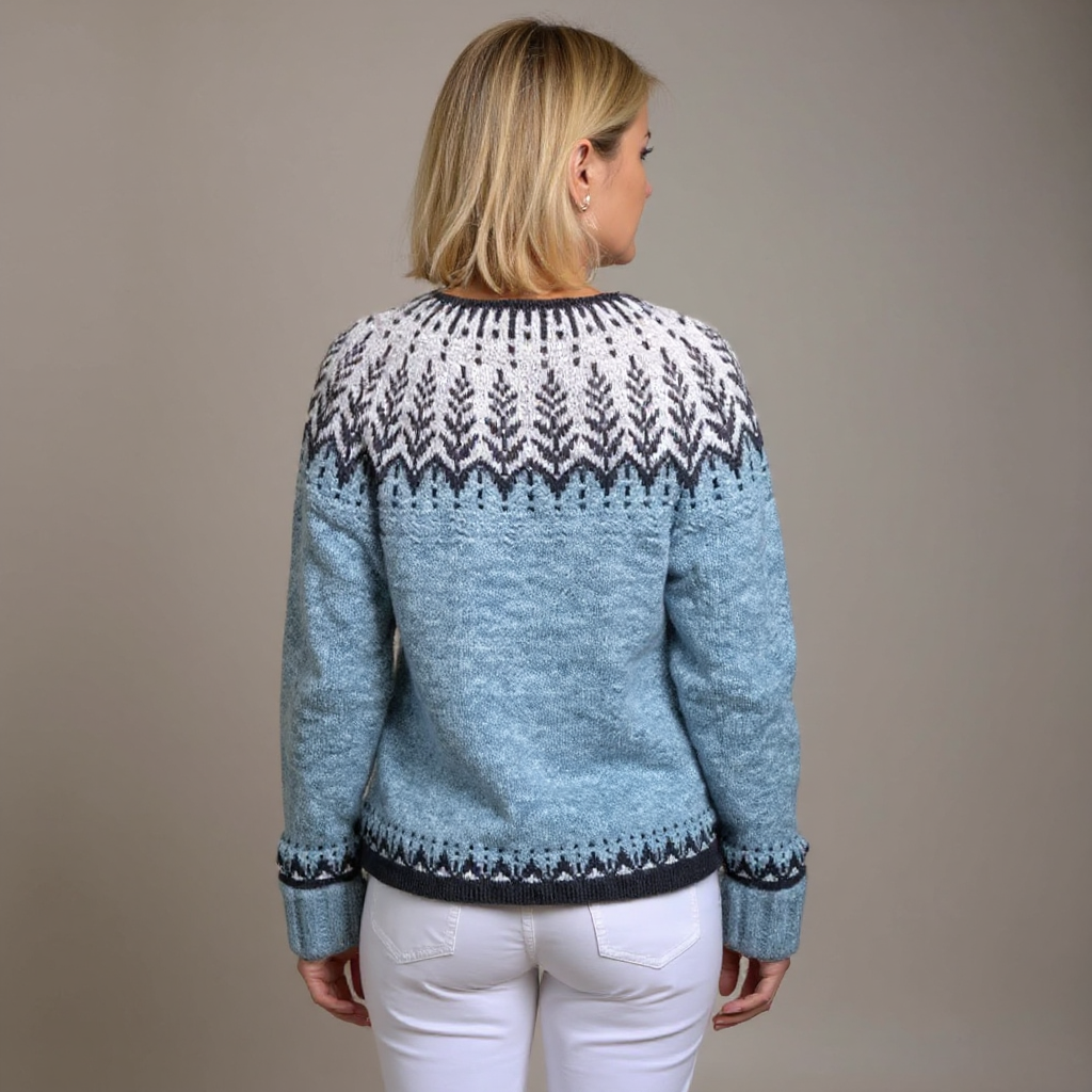 Clara | Isländische Vintage Strickjacke